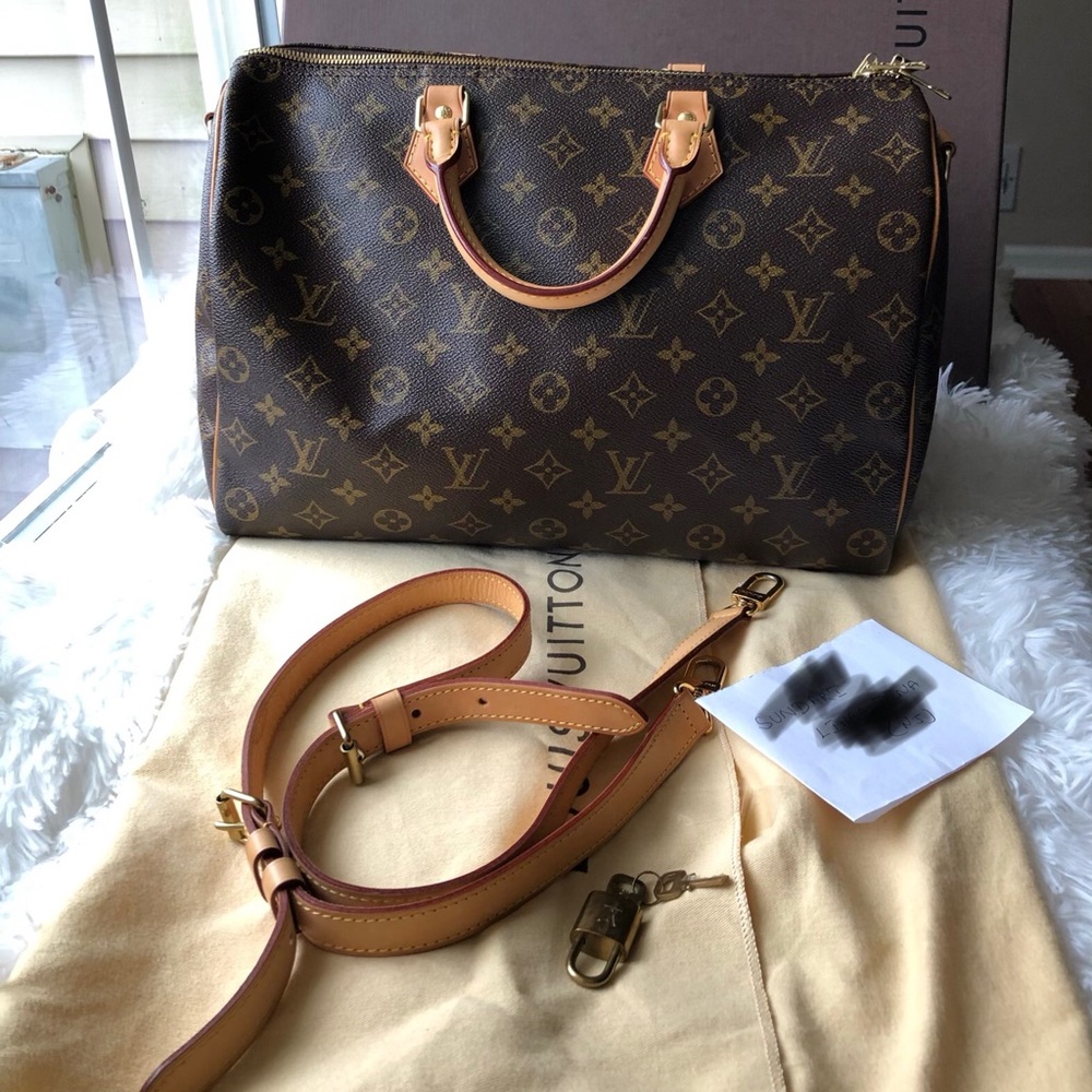 Louis Vuitton speedy 35 bandouliere